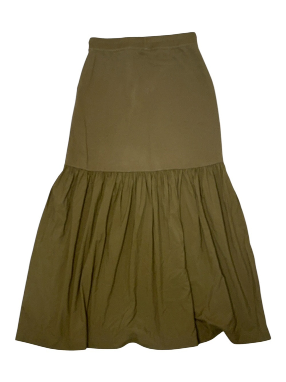 Daily Practice by Anthropologie: The Drop-Flounce Maxi Skirt Slip on Size Small - Picture 8 of 8